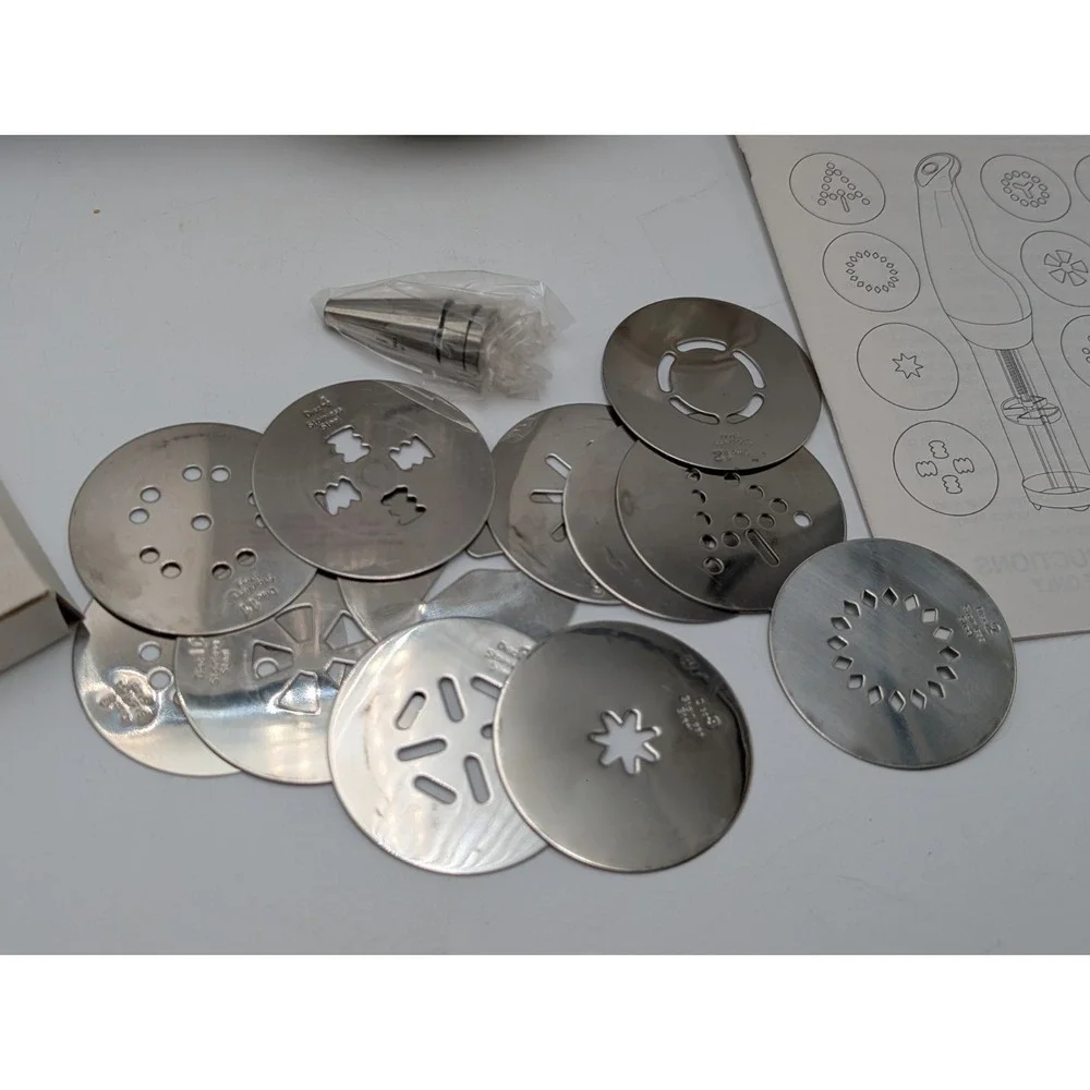 Salton Electric Cookie Press‎ CKM25 COMPLETE Great Shape